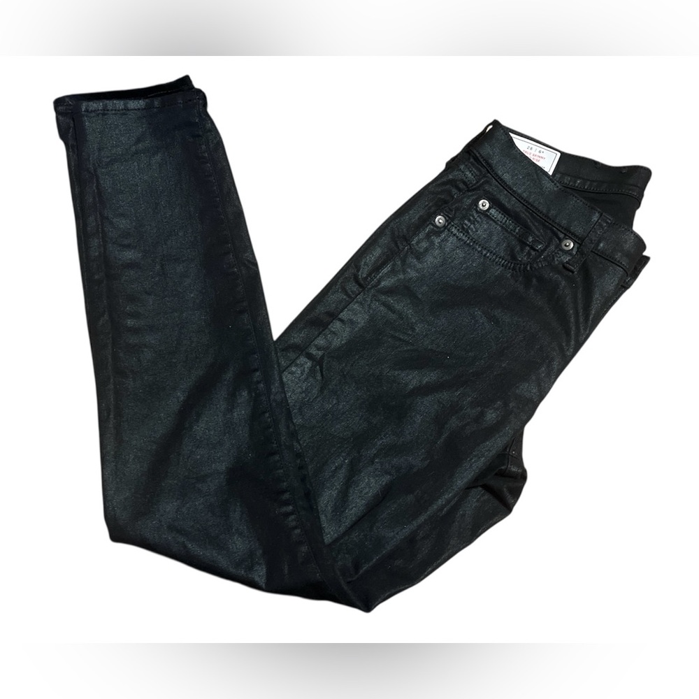 GAP Mid Rise Foil Vintage Slim Jeans - Picture 4 of 5